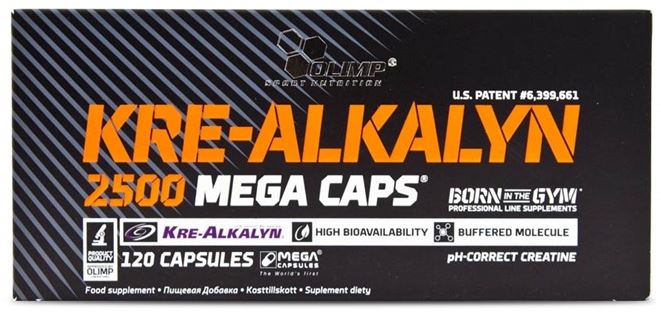 Olimp Nutrition Kre-Alkalyn 2500 Mega Caps – 120 kapsulas