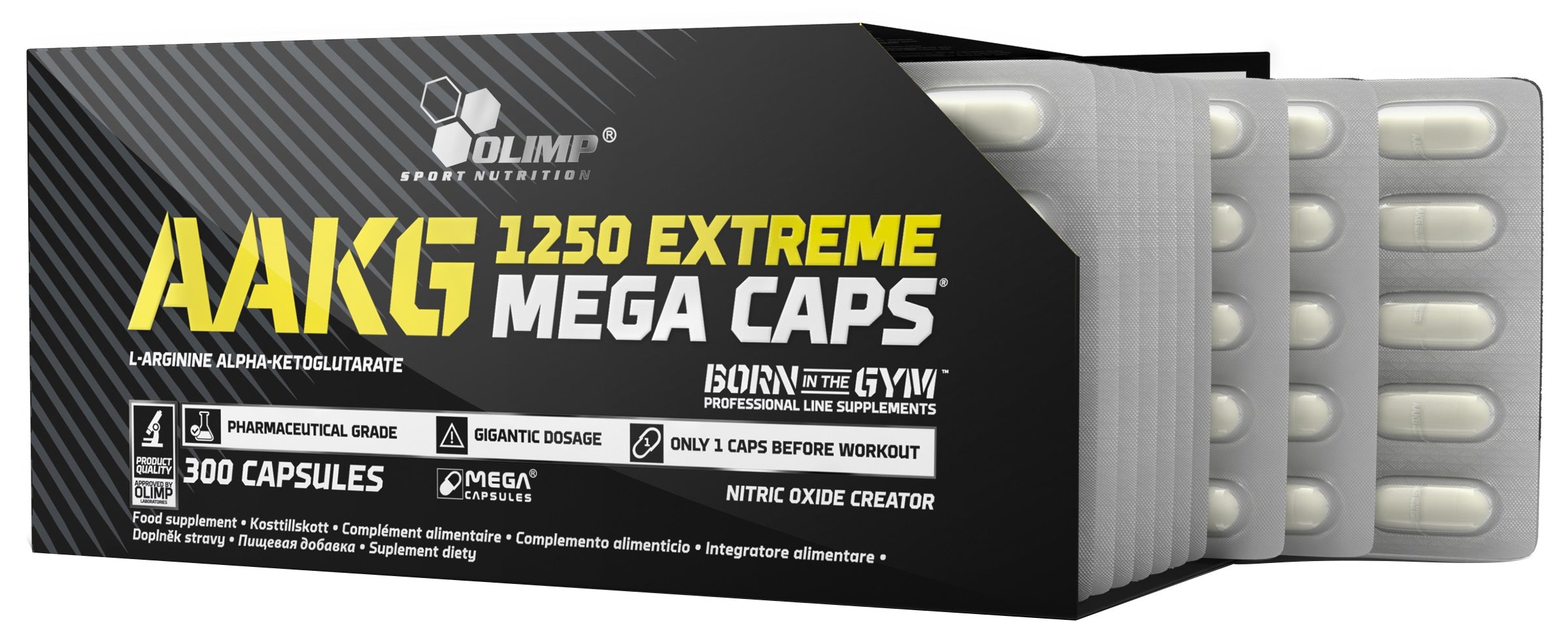 Olimp Nutrition AAKG Extreme Mega Caps - 300 kapsulas