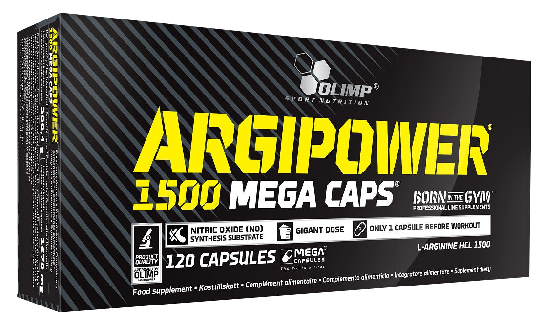 Olimp Nutrition Argi Power 1500, Mega kapsulas – 120 kapsulas