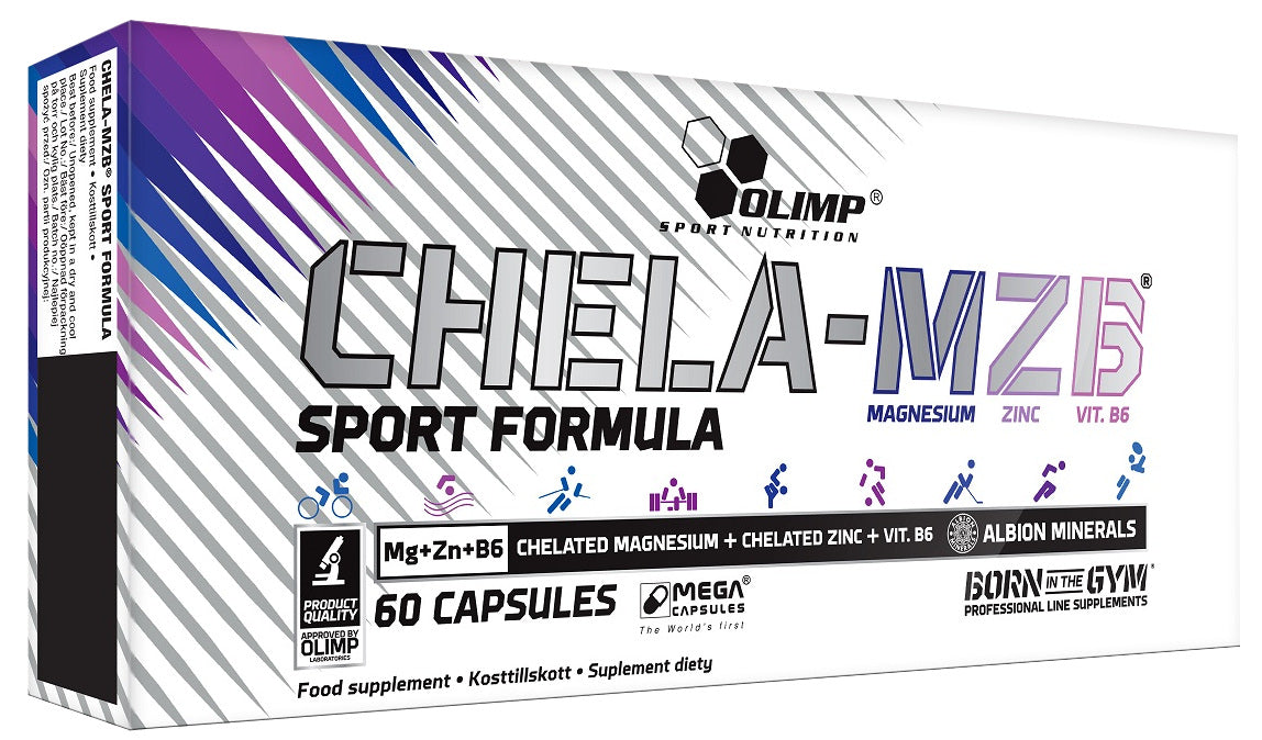 Olimp Nutrition Chela MZB, sporta formula - 60 megakapsulas
