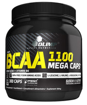 Olimp Nutrition BCAA 1100 Mega kapsulas – 300 kapsulas