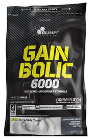 Olimp Nutrition Gain Bolic 6000, zemeņu garša – 1000 g