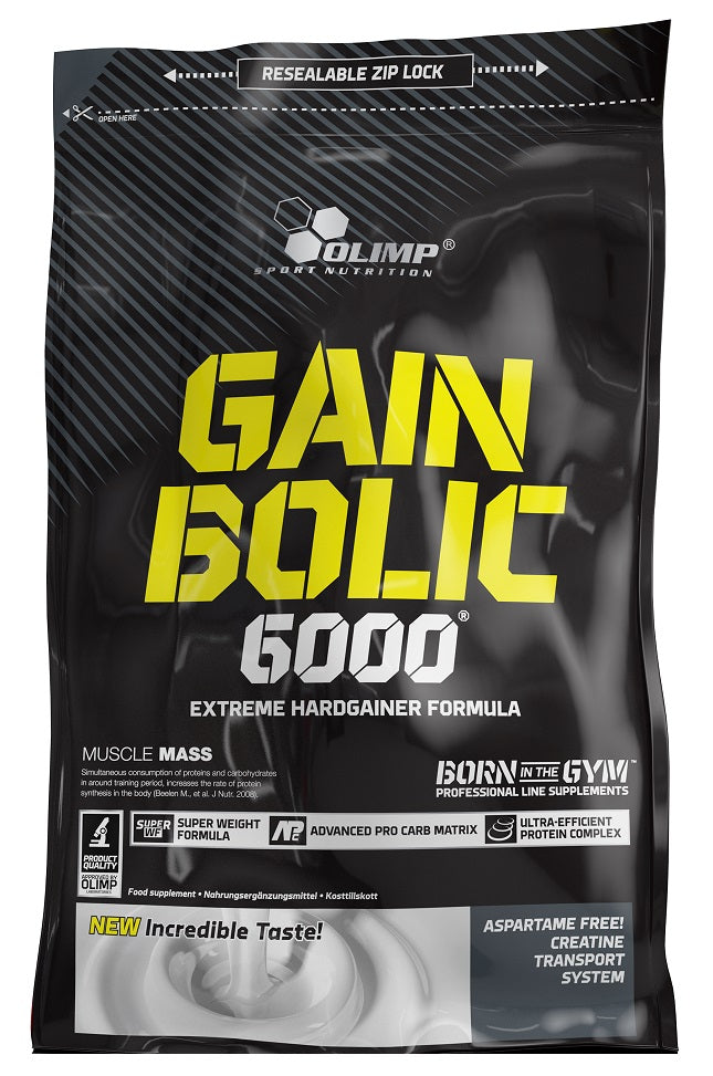 Olimp Nutrition Gain Bolic 6000, zemeņu garša – 1000 g