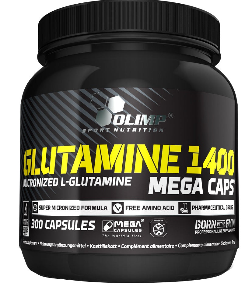 Olimp Nutrition Glutamine Mega Caps - 300 kapsulas