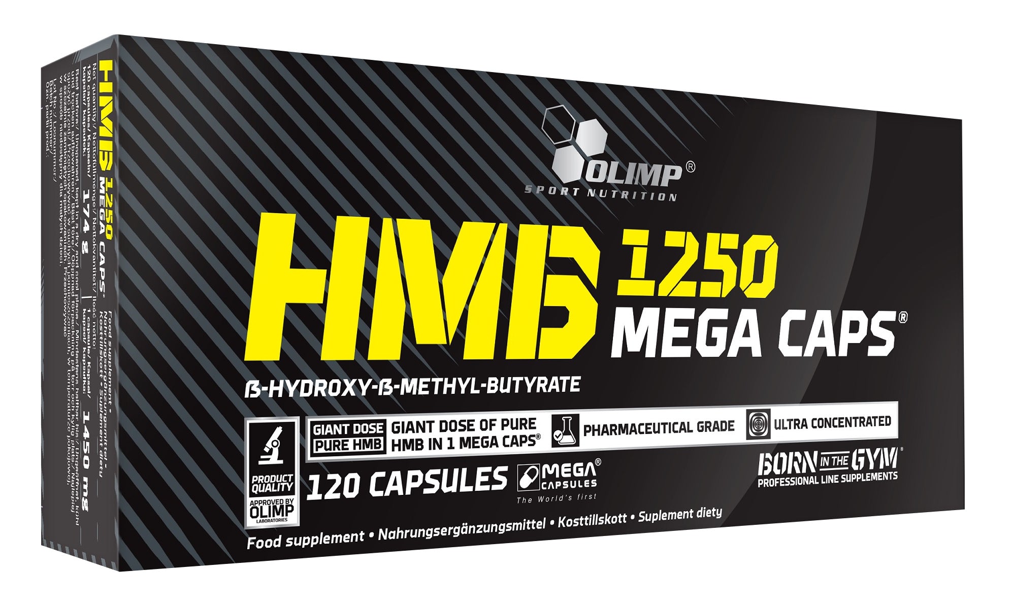 Olimp Nutrition HMB Mega Caps - 120 kapsulas