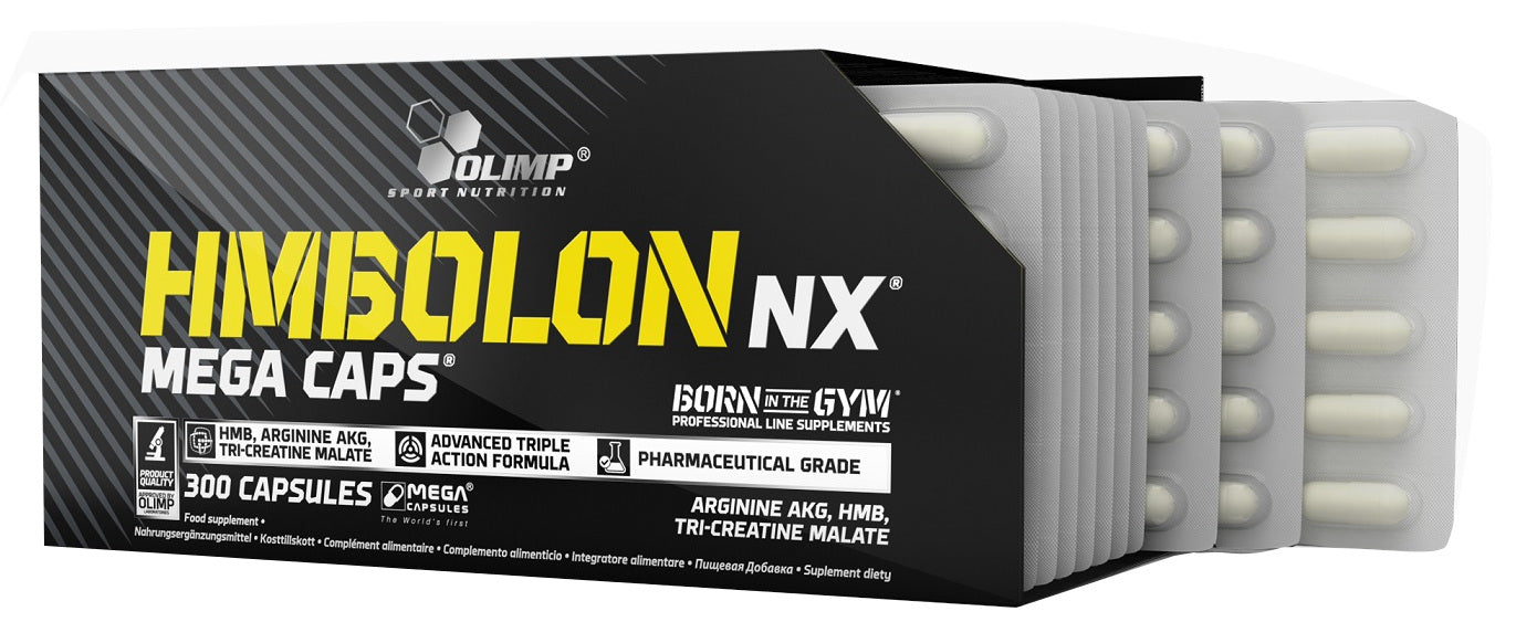 Olimp Nutrition HMBolon NX, Mega kapsulas – 300 kapsulas