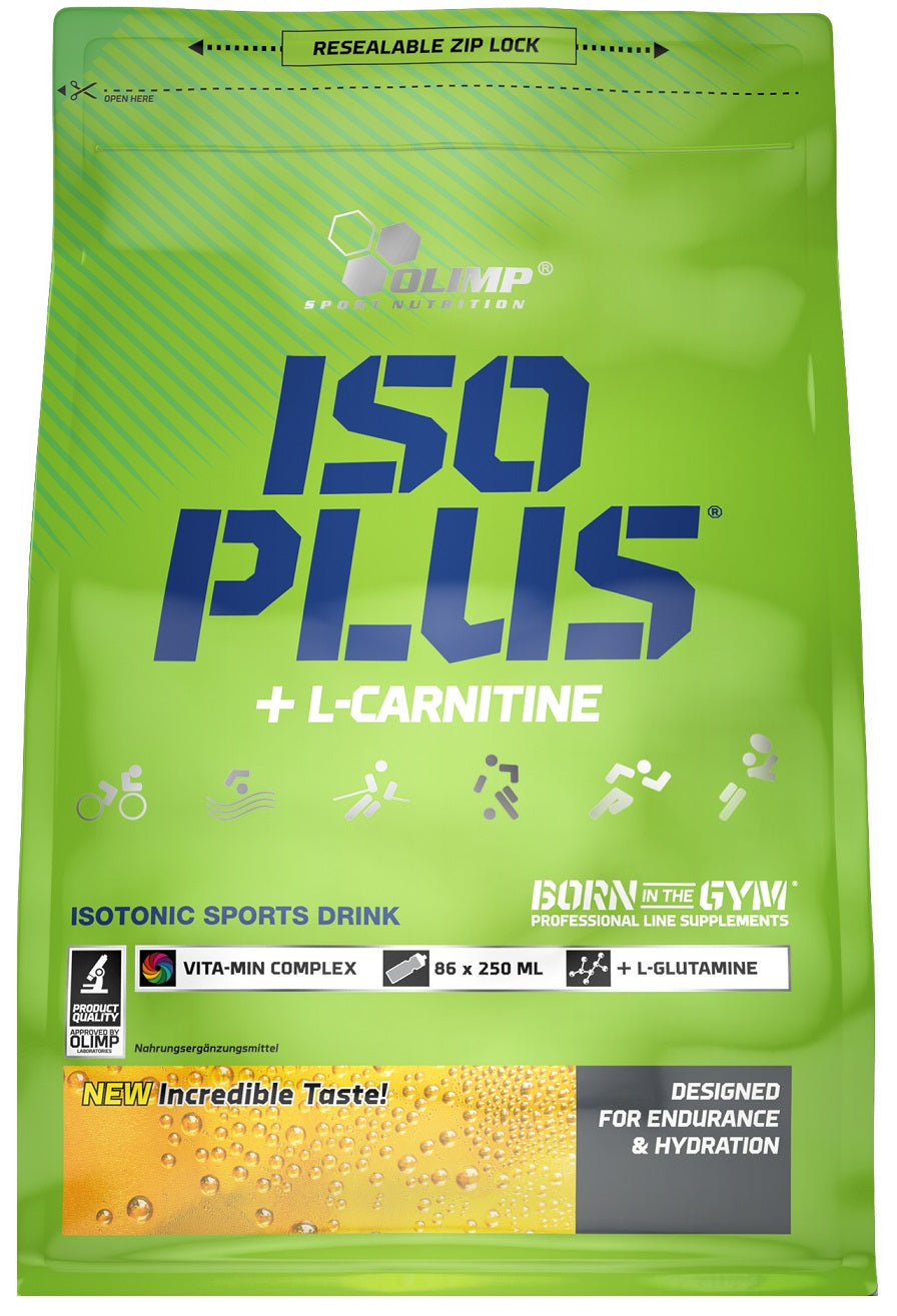 Olimp Nutrition Iso Plus, apelsīnu garša – 1505 g