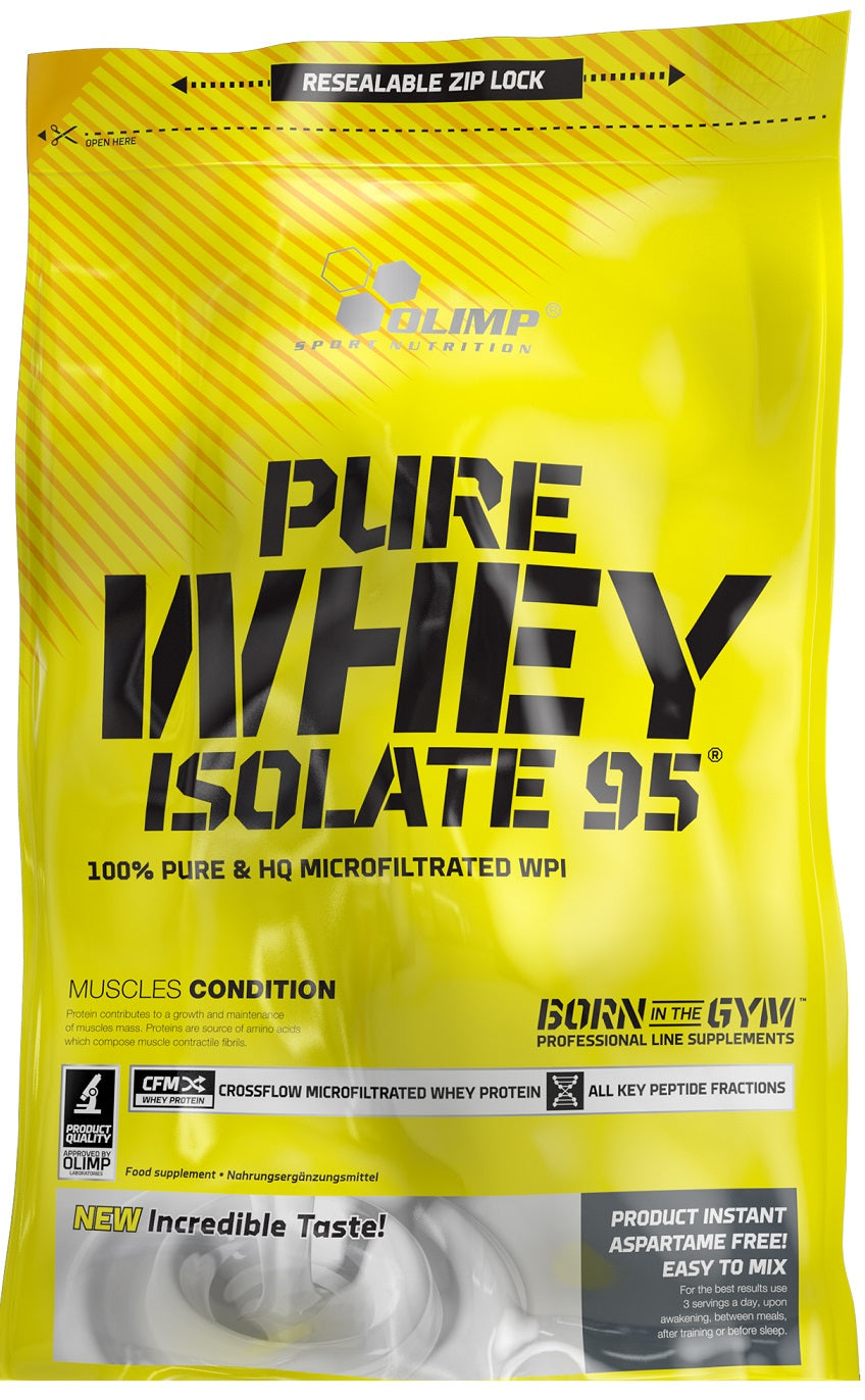 Olimp Nutrition tīrs sūkalu olbaltumvielu izolāts 95, šokolādes garša - 600 g