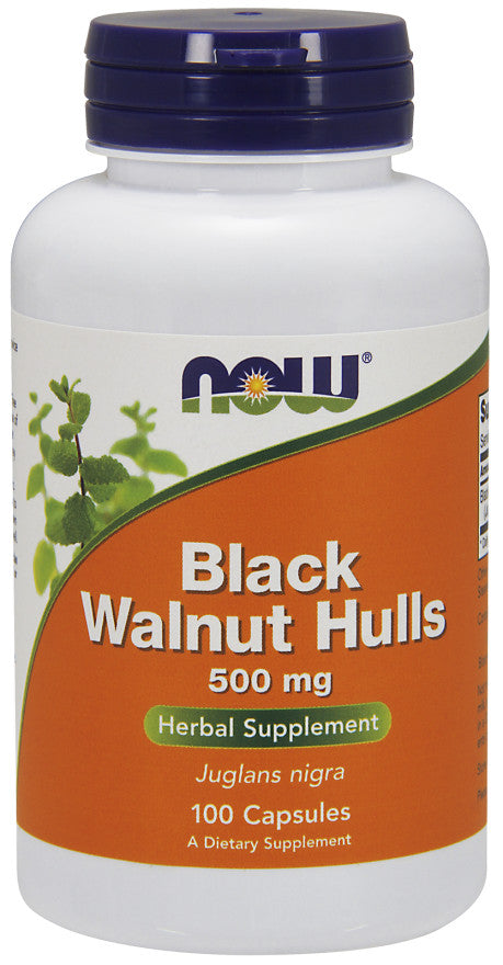 NOW Foods melno valriekstu miza, 500 mg – 100 kapsulas