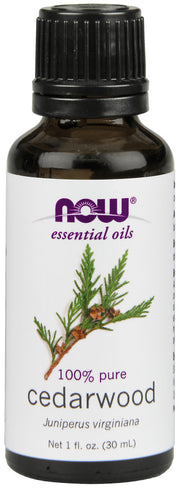 Produkto nuotrauka: NOW Foods Essential Oil, Cedarwood Oil - 30 ml.