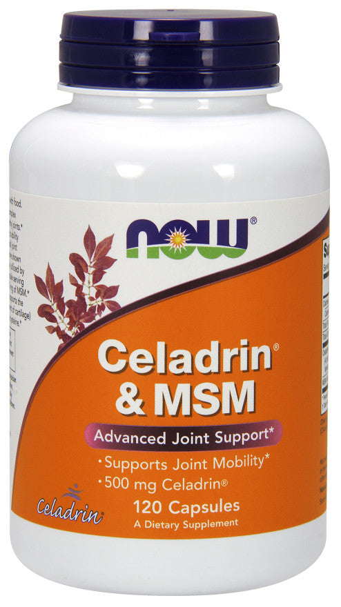 Produkto nuotrauka: NOW Foods Celadrin & MSM, 500mg - 120 kapsulių