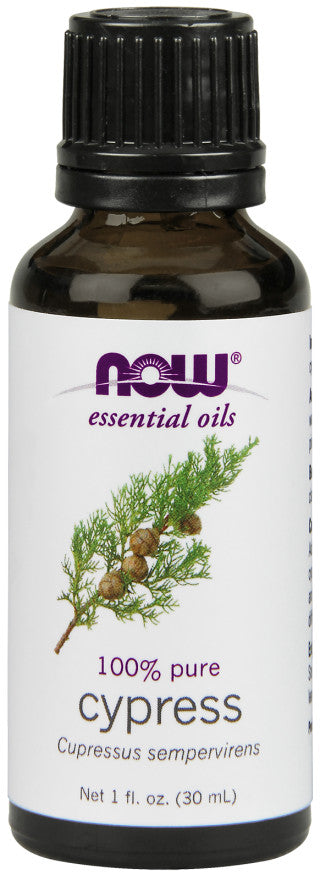 NOW Foods ēteriskā eļļa, ciprešu eļļa – 30 ml.
