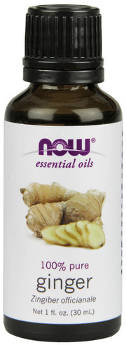 NOW Foods ēteriskā eļļa, ingvera eļļa – 30 ml.