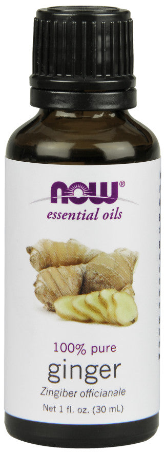 NOW Foods ēteriskā eļļa, ingvera eļļa – 30 ml.
