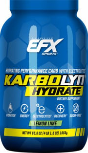 EFX Sports Karbolyn Hydrate, citronu un laima garša – 1856 g