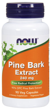 NOW Foods priežu mizas ekstrakts, 240 mg – 90 kapsulas