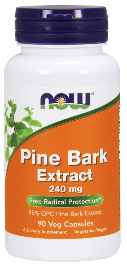 NOW Foods priežu mizas ekstrakts, 240 mg – 90 kapsulas