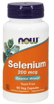 NOW Foods selēns, 200 mkg – 90 kapsulas