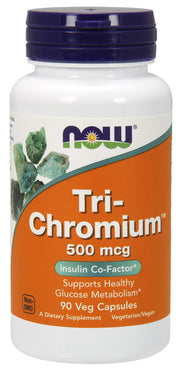 NOW Foods trichroms, 500 mcg – 90 kapsulas