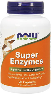 NOW Foods Super Enzymes – 90 kapsulas