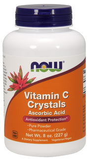 NOW Foods C vitamīna kristāli – 227 g