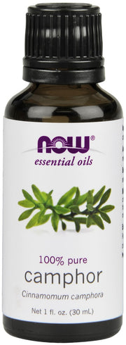 NOW Foods ēteriskā eļļa, kampara eļļa - 30 ml.