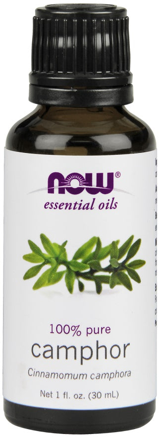 NOW Foods ēteriskā eļļa, kampara eļļa - 30 ml.