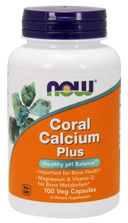 Produkto nuotrauka: NOW Foods Coral Calcium Plus - 100 kapsulių