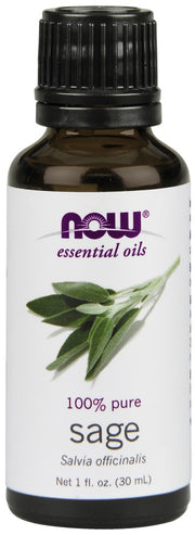 NOW Foods salvijas ēteriskā eļļa – 30 ml.
