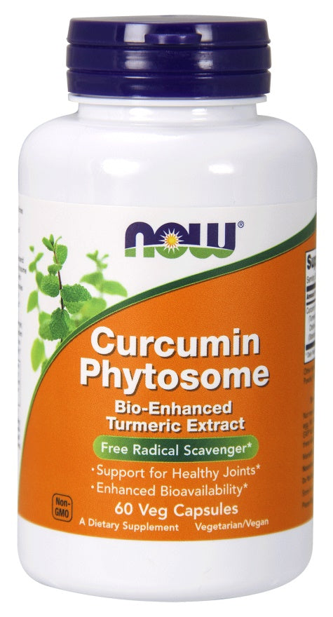 Produkto nuotrauka: NOW Foods Curcumin Phytosome - 60 kapsulių