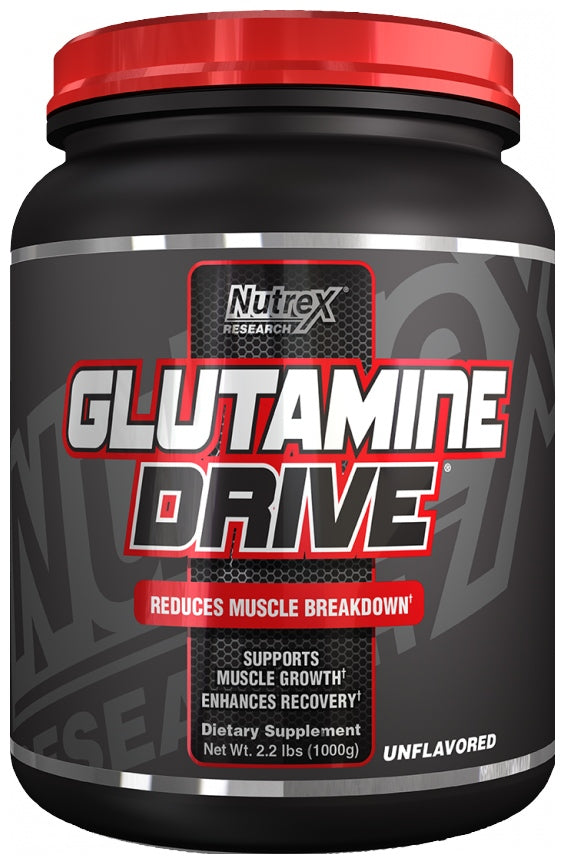 Nutrex Glutamine Drive, bez garšas - 1000 g