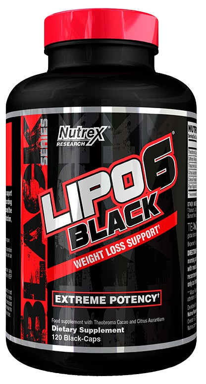 Nutrex Lipo - 6 Black - 120 šķidrās kapsulas