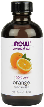NOW Foods ēteriskā eļļa, tīra apelsīnu eļļa - 118 ml.