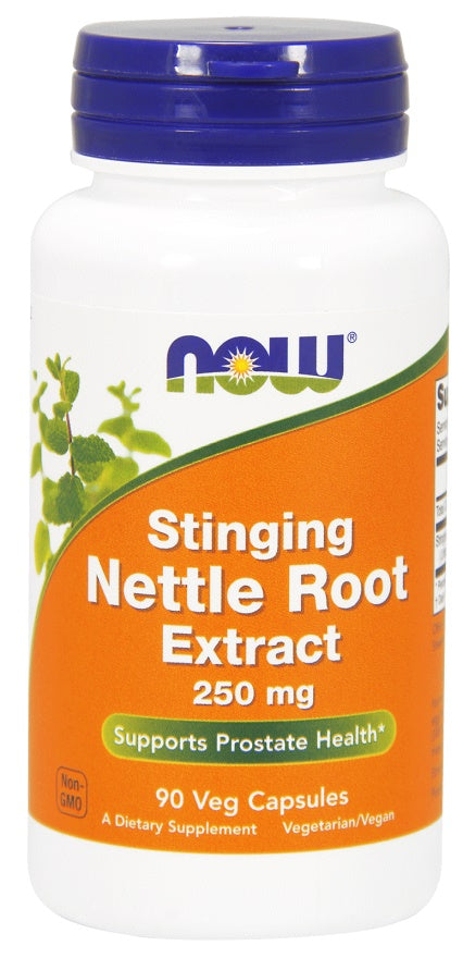 Produkto nuotrauka: NOW Foods Stinging Nettle Root Extract, 250mg - 90 kapsulių