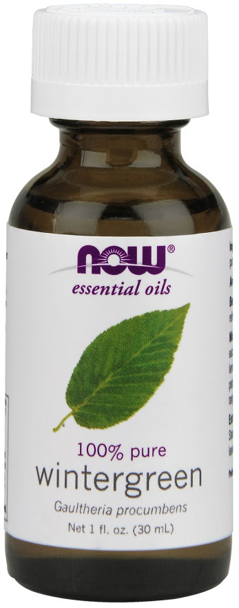 Produkto nuotrauka: NOW Foods Essential Oil, Wintergreen Oil - 30 ml.