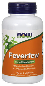 Produkto nuotrauka: NOW Foods Feverfew - 100 kapsulių