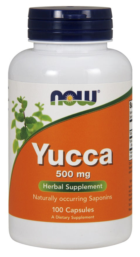NOW Foods Juka, 500 mg – 100 kapsulas