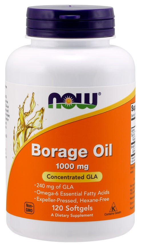 NOW Foods gurķeņu eļļa, 1000 mg – 120 kapsulas