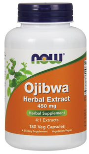 NOW Foods Odžibvas augu ekstrakts, 450 mg – 180 kapsulas