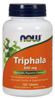 NOW Foods trifala, 500 mg – 120 tabletes