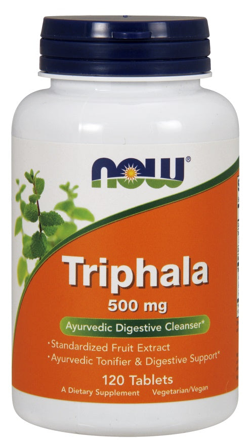 NOW Foods trifala, 500 mg – 120 tabletes