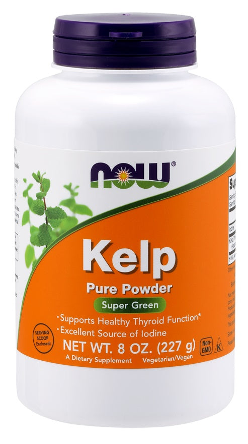 NOW Foods Kelp, tīrs brūnaļģu pulveris – 227 g