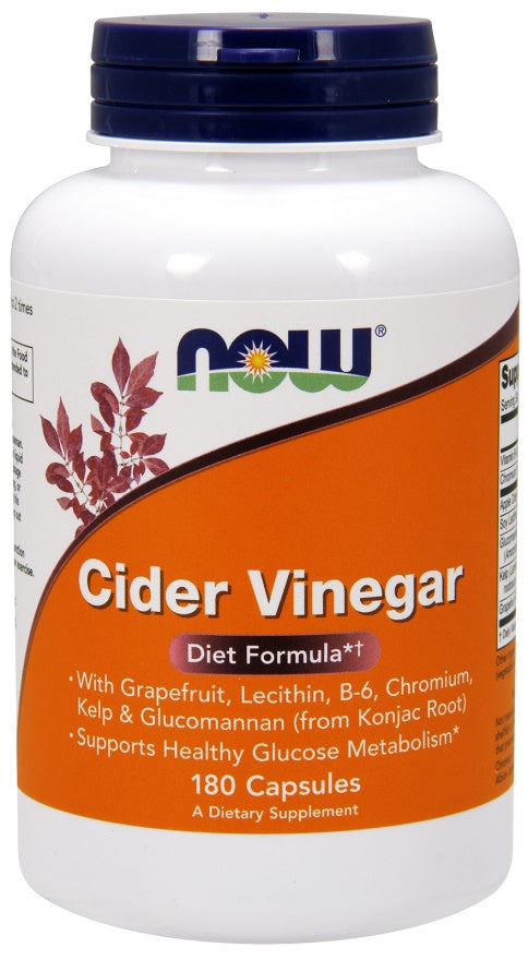 Produkto nuotrauka: NOW Foods Cider Vinegar - 180 kapsulių