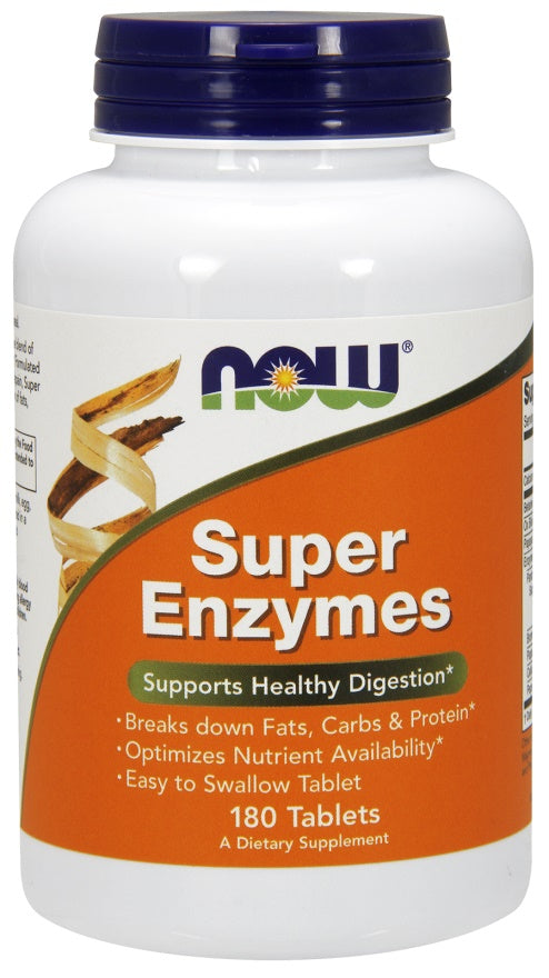 NOW Foods Super Enzymes – 180 tabletes