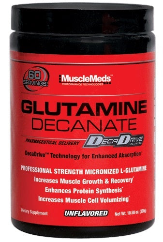 MuscleMeds glutamīna dekanoāts, bez garšas - 300 g