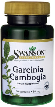 Swanson Garcinia Cambogia 5:1 ekstrakts, 80 mg – 60 kapsulas