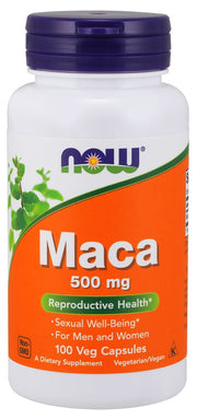 NOW Foods Maka, 500 mg – 100 kapsulas