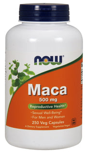NOW Foods Maka, 500 mg – 250 kapsulas