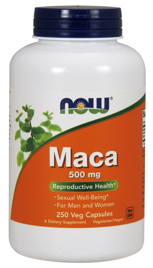 NOW Foods Maka, 500 mg – 250 kapsulas