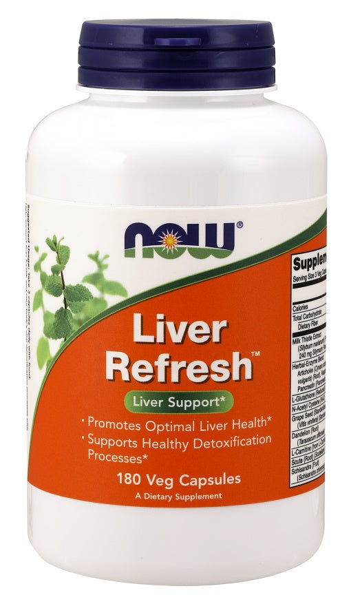 Produkto nuotrauka: NOW Foods Liver Refresh - 180 kapsulių